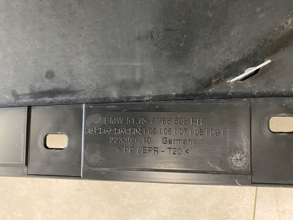 фото №8, Bmw i3 поріг накладка поріг права 7368598