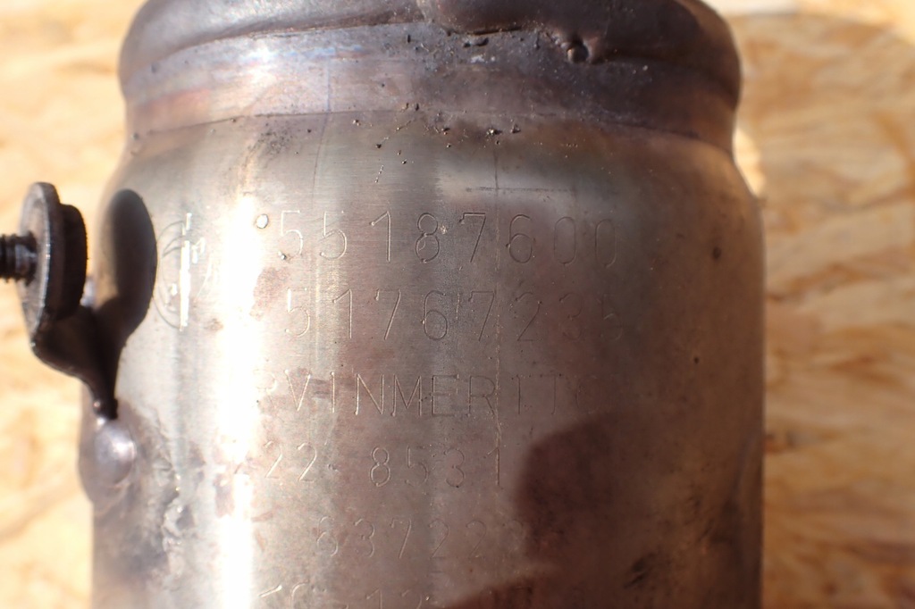 фото №8, Dpf fiat suzuki sx4 1,9 ddis 4x4 06- каталізатор