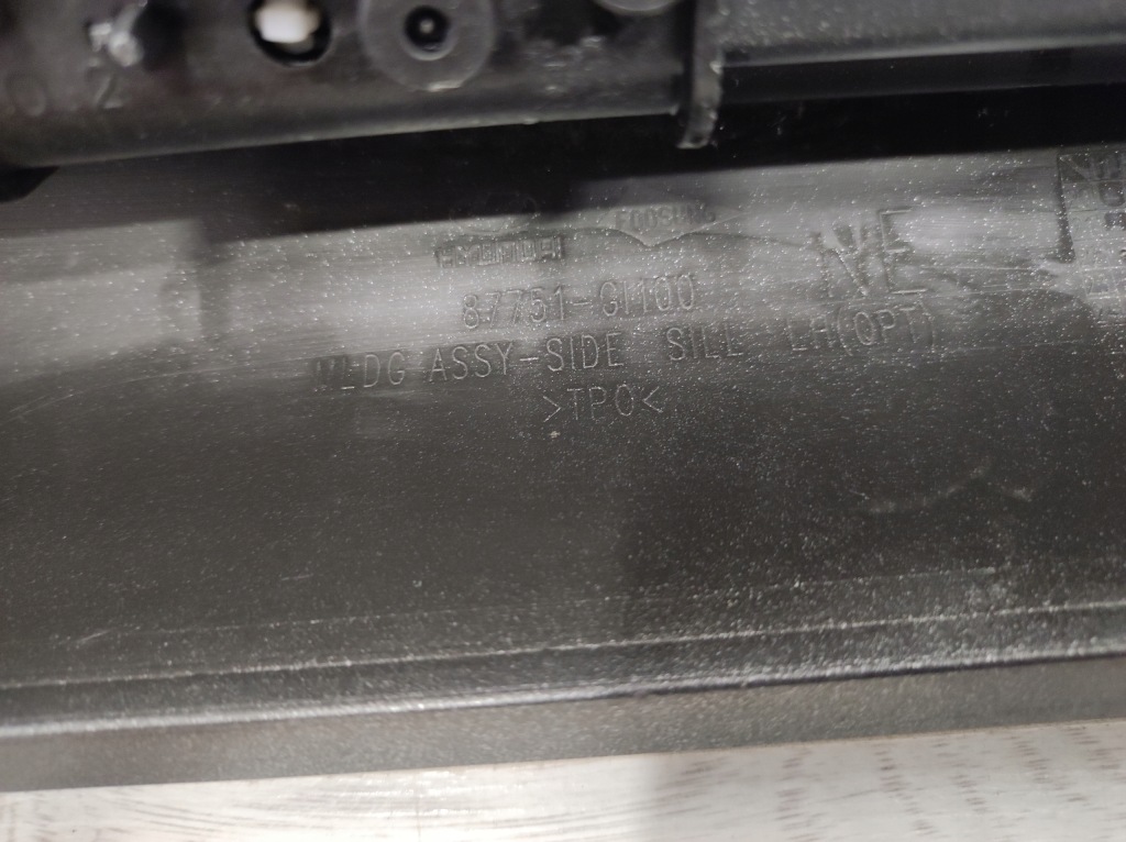 фото №11, Молдинг поріг ліва поріг hyundai ioniq v 5 87751-gi100