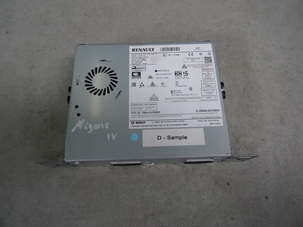 фото №1, Радио navi навигация renault megane iv lift