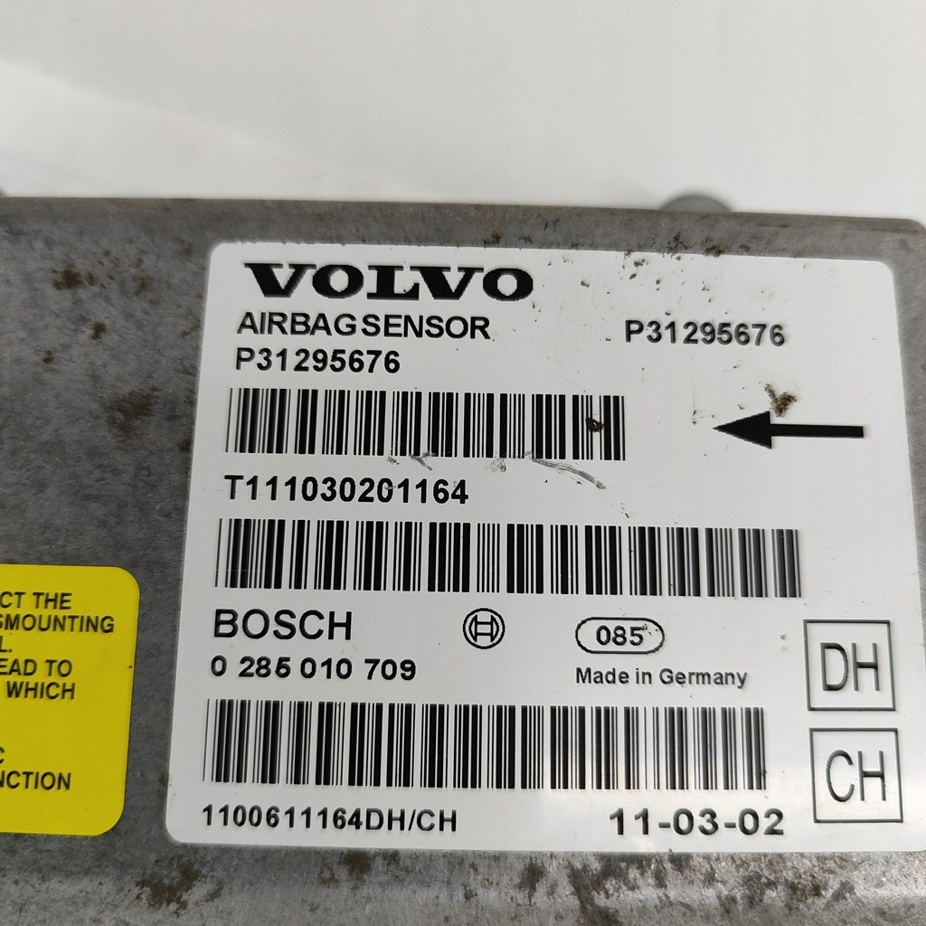 фото №9, Volvo v70 2011 блок управления / модуль подушка безопасности