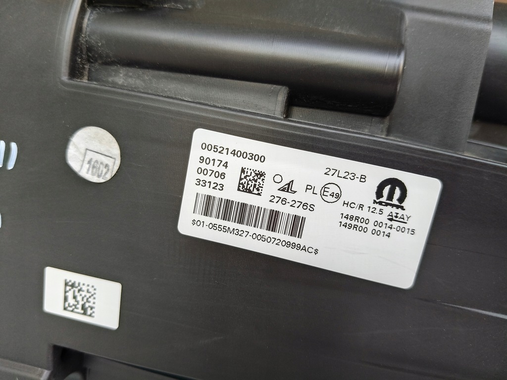 фото №14, Лампа правая фара fiat 500 ii 20-