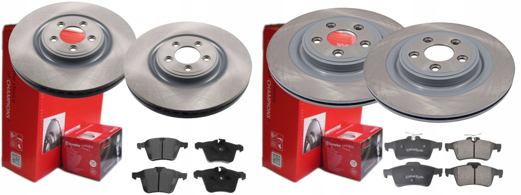 фото №1, Тормозные диски тормозные колодки p+t brembo jaguar s-type xj xk xf