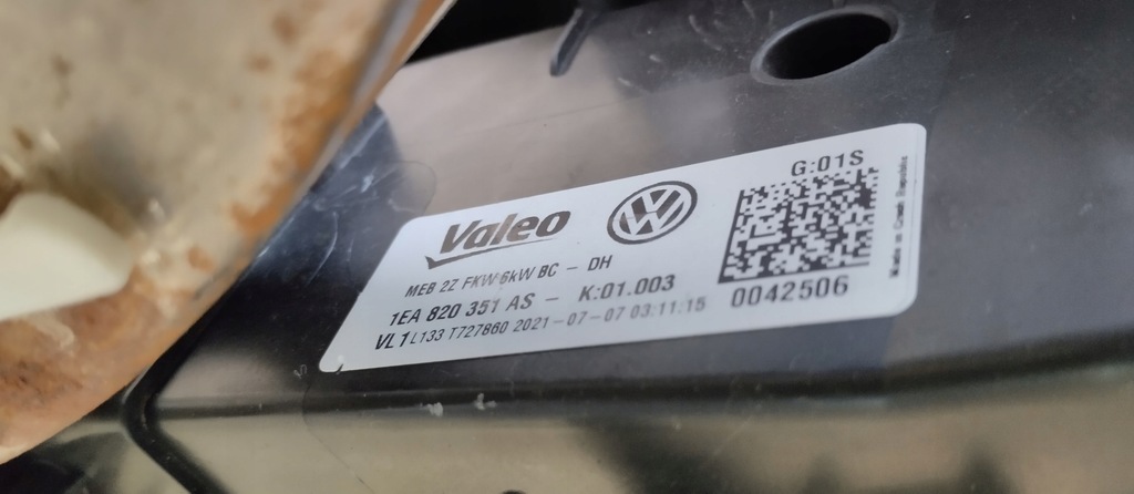 фото №5, Отопитель воздуходувка volkswagen id.3 vw id3 1ea963581d eu