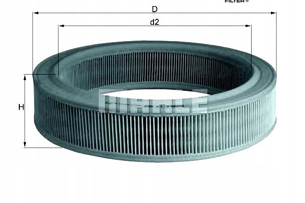 фото №2, Knecht фильтр воздуха seat arosa cordoba cordoba