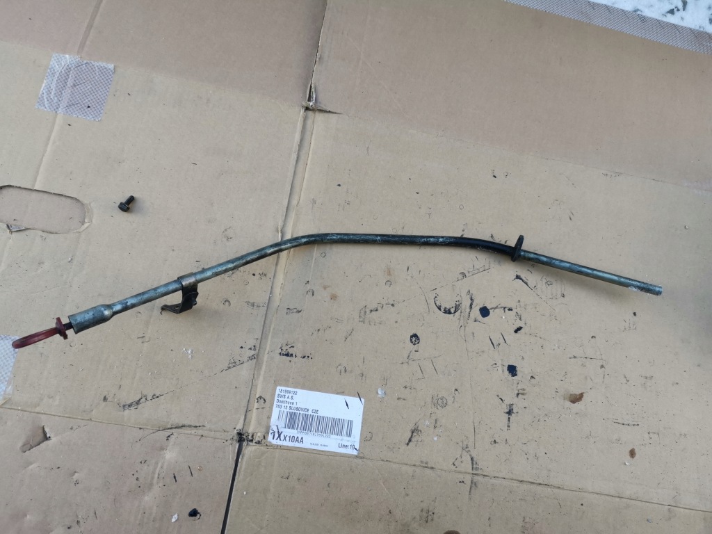 фото №1, Mercedes s klasa w140 3.5 td щуп масла двигателя