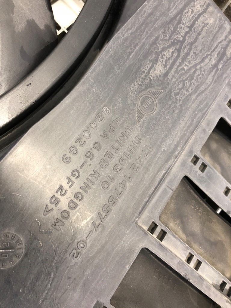 фото №4, Вентилятор кондиціонера mini r50 r53 1475577 1.6 163km хетчбек 01-06