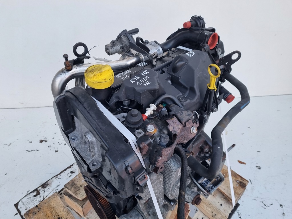 Двигун комплект renault modus 1.5 dci 86km задокументовано 141tyś k9k766 в Україні