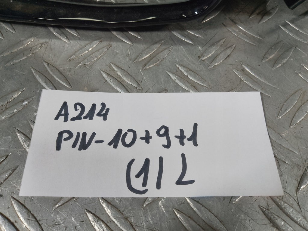 фото №6, Mercedes w214 зеркало перед передние левая pin 10+9+1