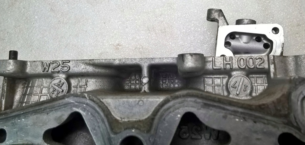 фото №11, Subaru wrx sti 2.5t ej25 ej257 w25 002 ліва головка двигуна оригінальний номер