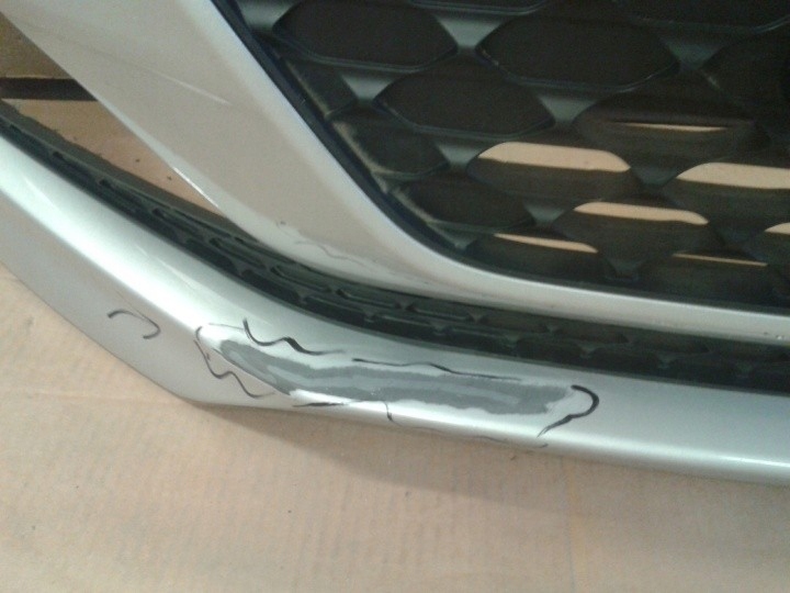 фото №6, Hyundai i20 2014 бампер перед