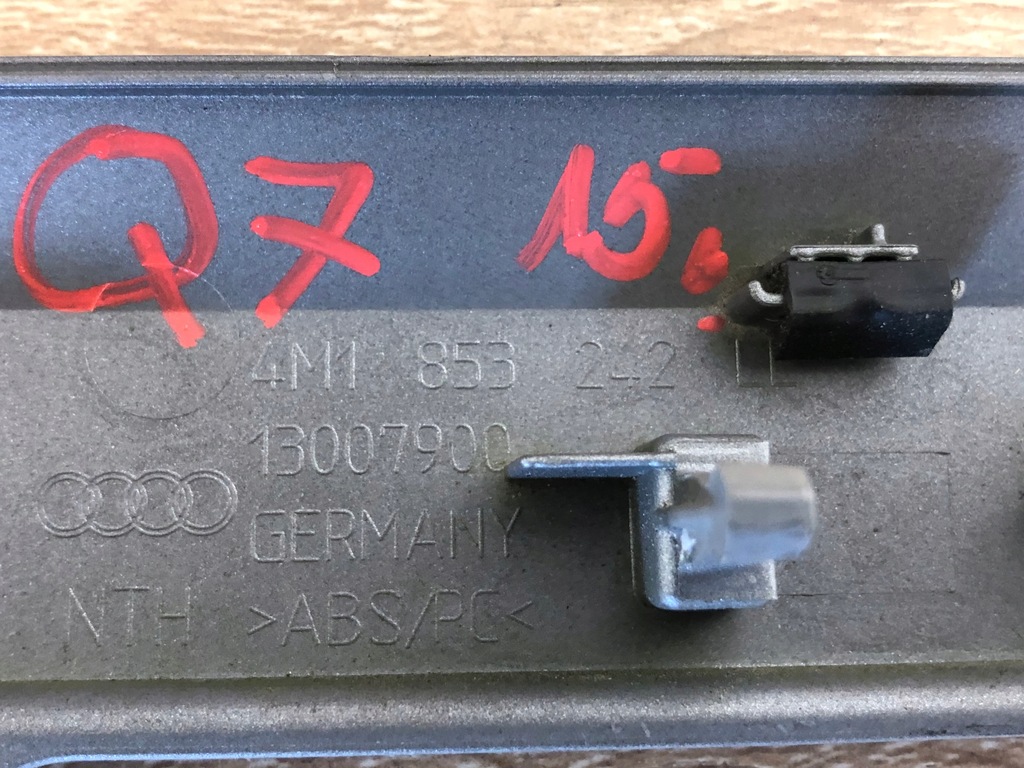 фото №7, Молдинг dekor консоли audi q7 4m 4m1853242