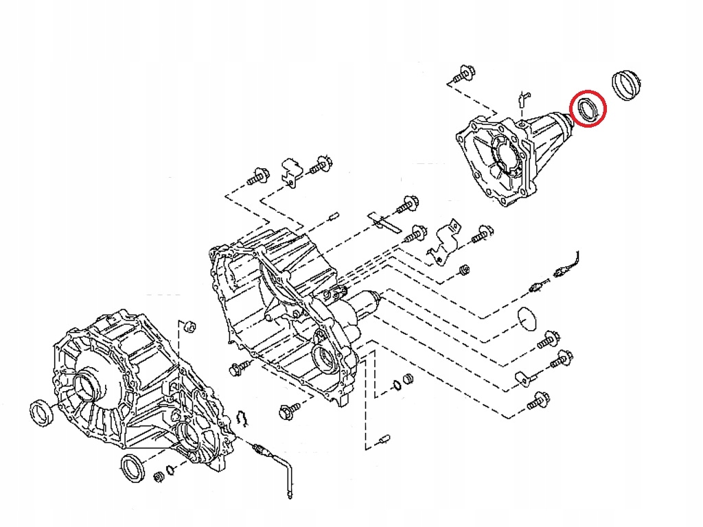 фото №7, Ущільнювач редуктор задня navara d40 pathfinder
