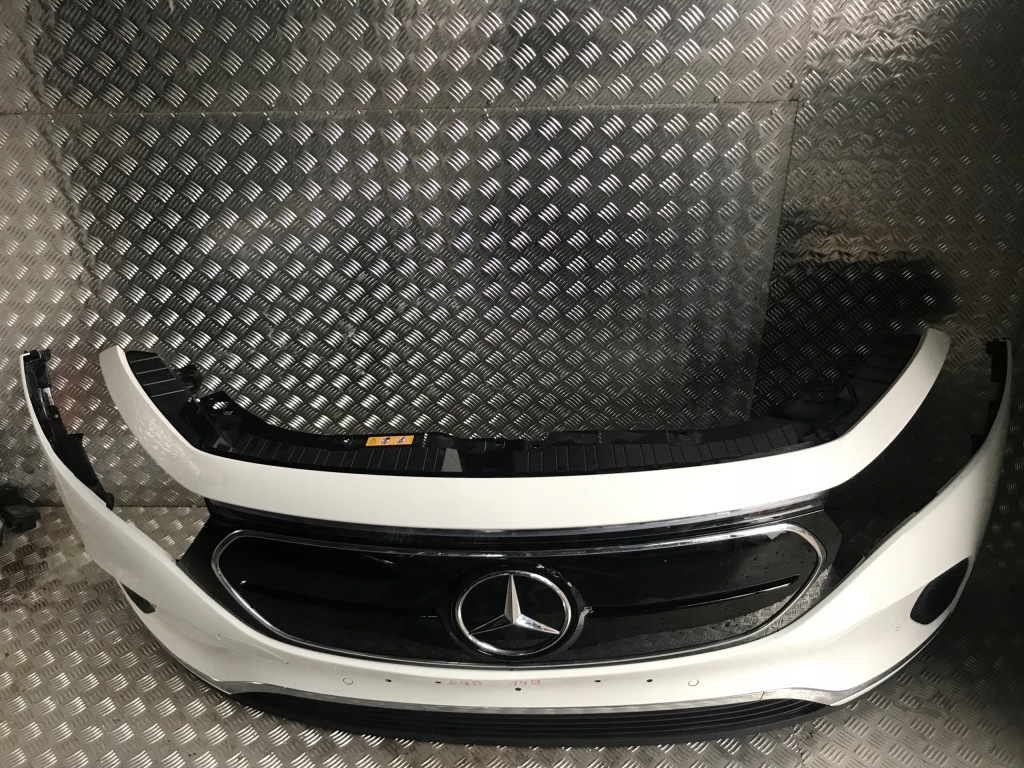 фото №4, Mercedes eqa h243 бампер перед передній kompletny радар oryg f149
