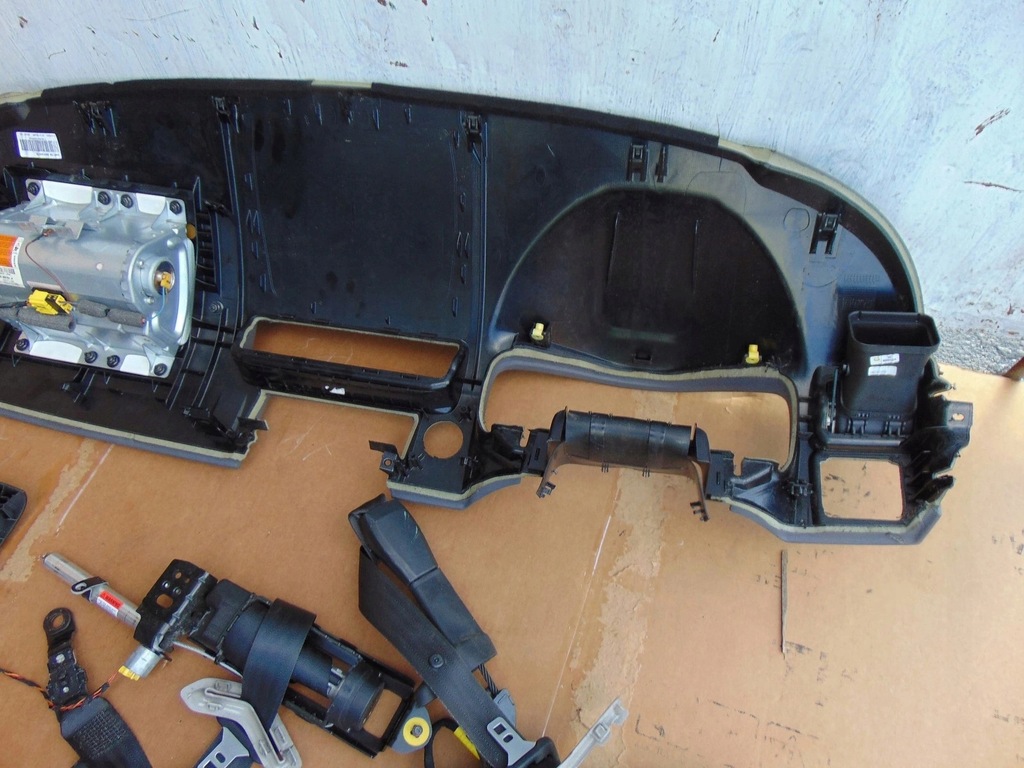 фото №10, Консоль подушки безопасности подушка безопасности volvo v50 1 i серая серая