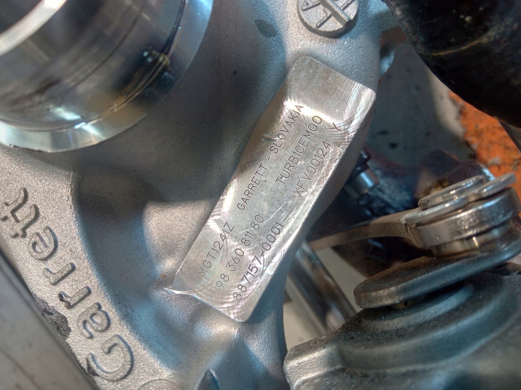 фото №5, Opel corsa f турбонагнітач 1.2 9836081180