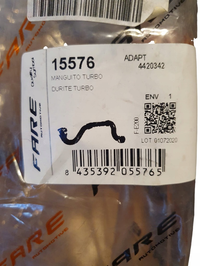 фото №3, Шланг труба воздуха 15576 fare