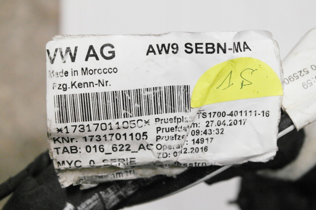 фото №4, Vw t-roc 2.0 tsi механическая коробка передач жгут отсек двигателя