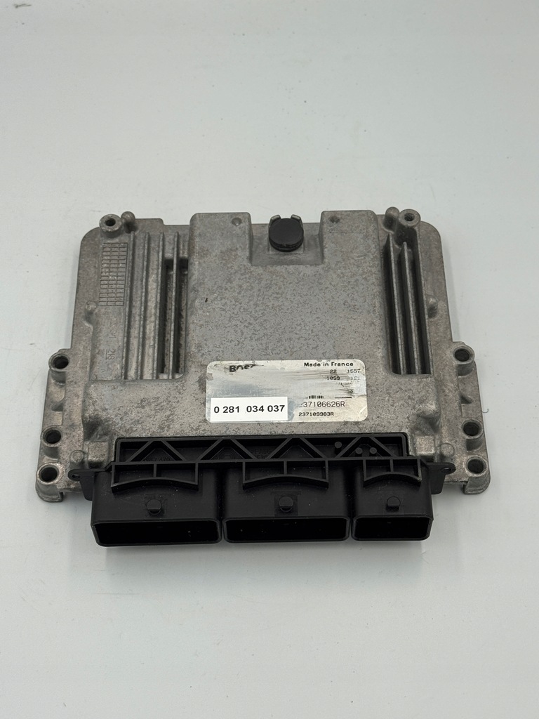 фото №1, Блок управления двигателя renault trafic 0281034037 237106626r