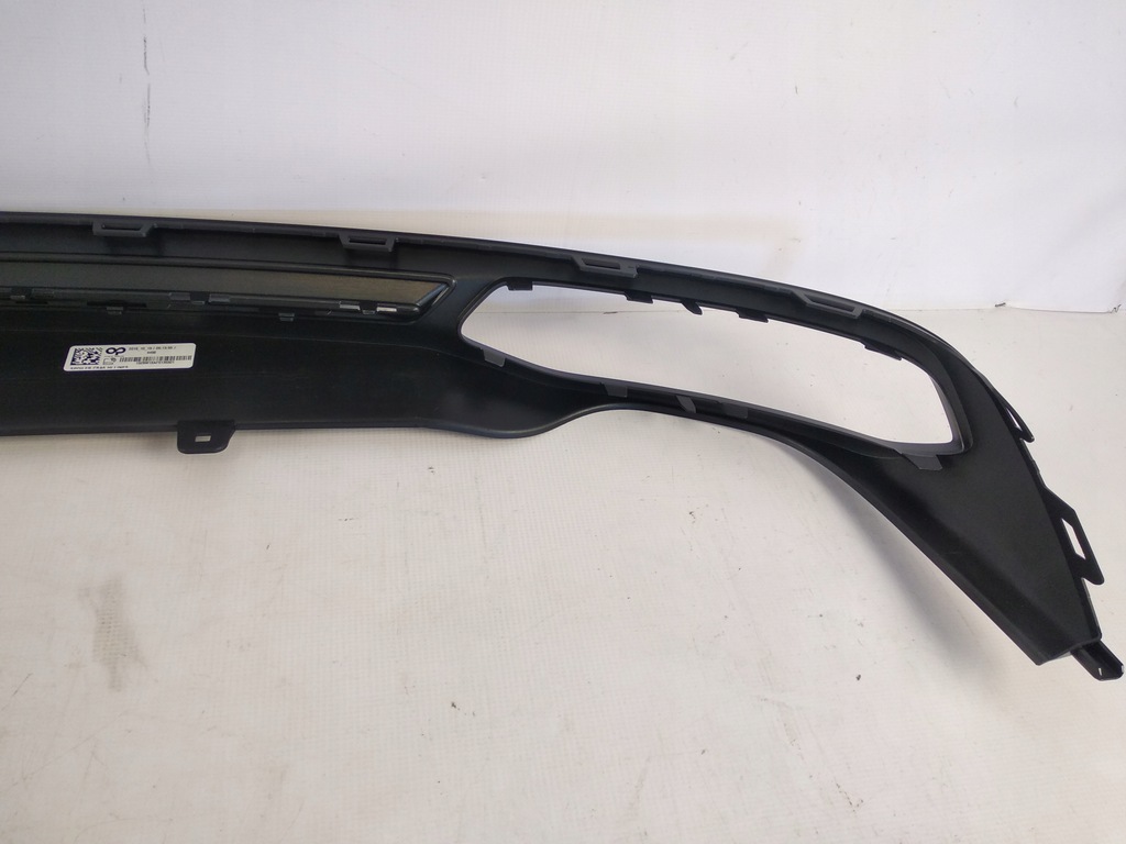 фото №11, Audi a6 c8 2018- спойлер накладка бампера задня