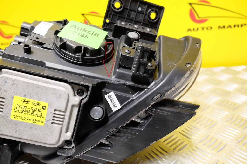 фото №14, Kia niro lift 2019- фара лампа full led ліва usa