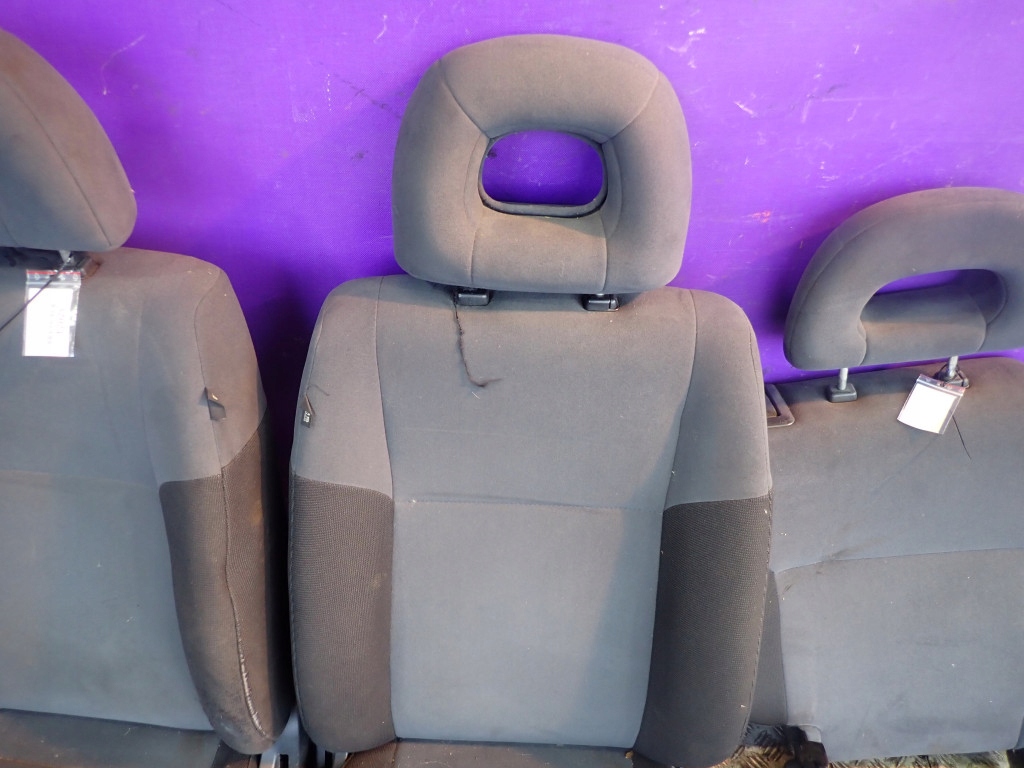 фото №7, Mitsubishi outlander i 01-08 сиденья комплект перед левый правый задняя заднее сиденье