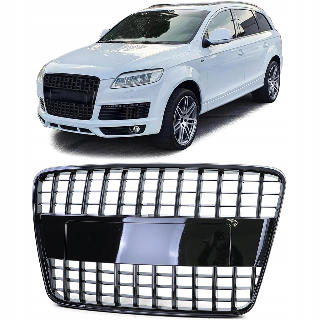 фото №1, Решітка радіатора решітка радіатора audi q7 4l 05-09 black