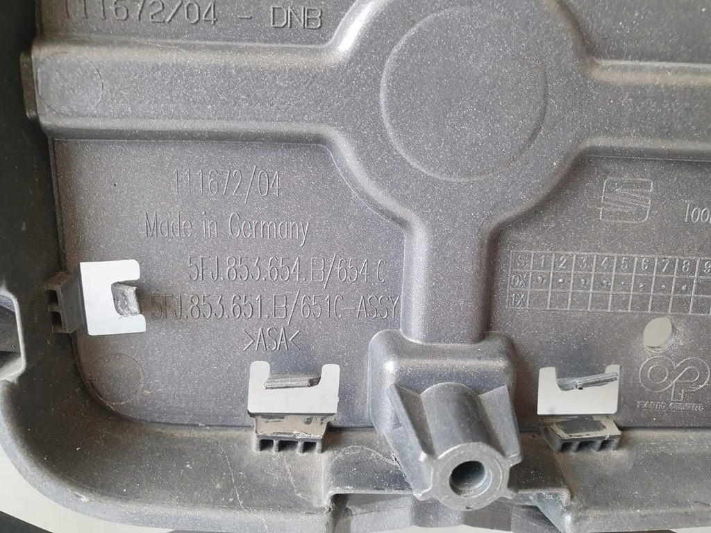 фото №6, Seat tarraco 5jf решітка радіатора решітка радіатора 5fj853654 b c