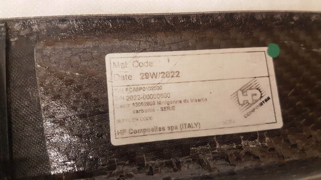 фото №10, Накладка порог maserati levante gts карбон