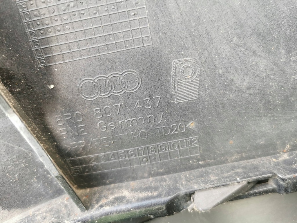 фото №13, Audi q5 8r 8r0 08-12 бампер перед передній 1044316-00-e 8r0807061c