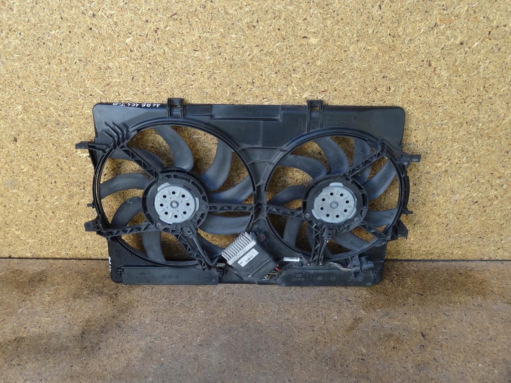 фото №8, Audi a4 b8 8k tdi lift 12-15 вентиляторы радиатора модуль 8k0121003m