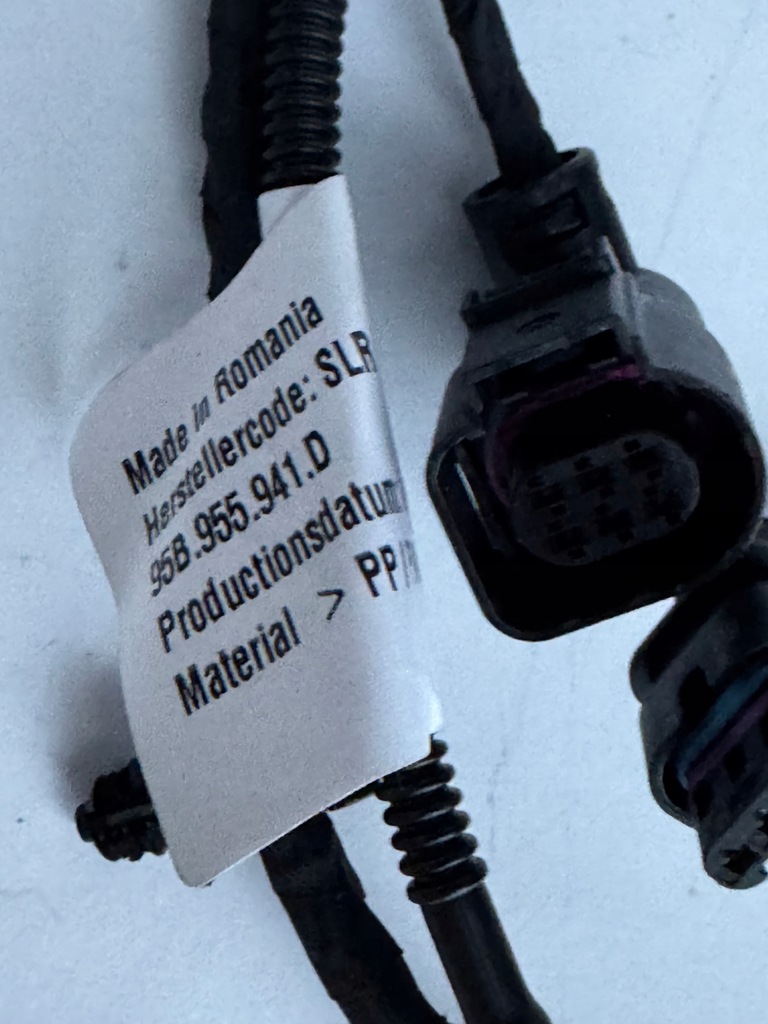 фото №7, Джгут електропроводка бампера шланг pdc porsche macan 95b 95b971104dk