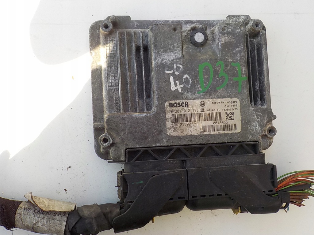 фото №8, Iveco daily iv 2.3 3.0 бортовой компьютер двигателя 504121602