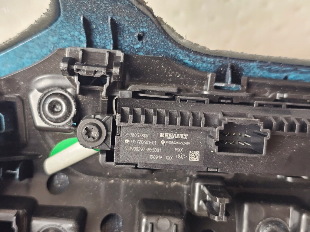 фото №5, Панель переключатель света поперечина движения dekor молдинг renault captur ii clio v