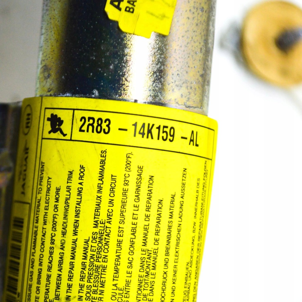 фото №6, Jaguar s-type 2005 правая сторона шторка безопасности подушка безопасности