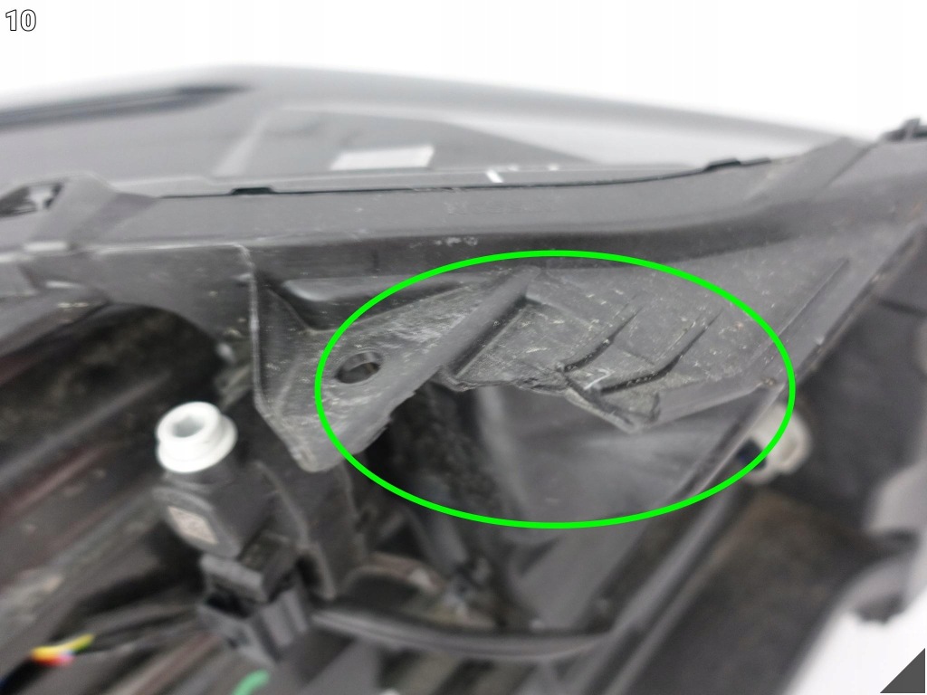 фото №11, Nissan qashqai j12 iii 3 поколение 21-24 лампа full led левая перед europa