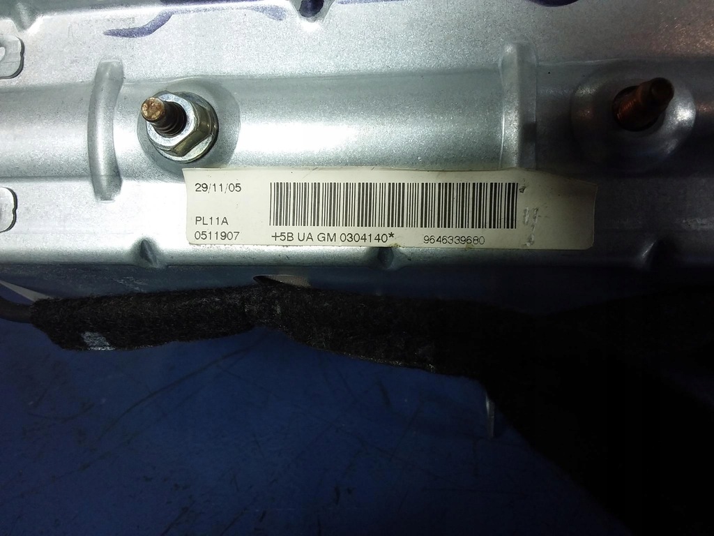 фото №7, Citroen c4 i подушки безопасности ремни датчик набор