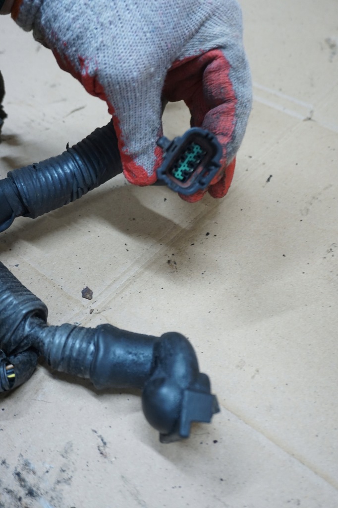 фото №11, Nissan patrol жгут электропроводка двигателя gr y61 3,0 di