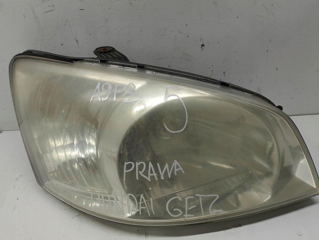 фото №1, Hyundai getz hb 5d фара правий 921021cxxx