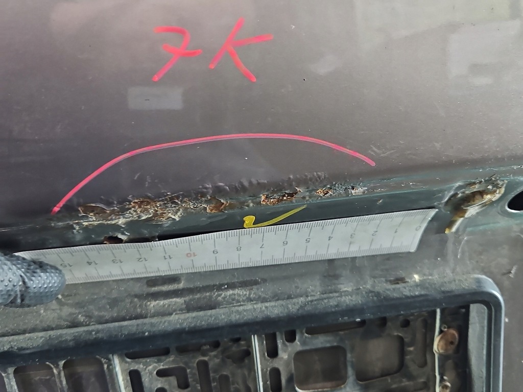 фото №9, Кришка багажника багажника скло задня kia ceed i lift 11r kombi бежевий 8q