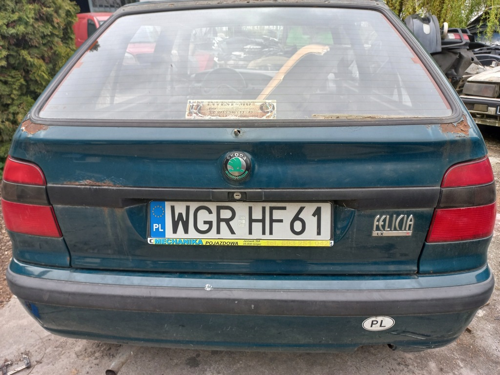 фото №13, Накладка skoda felicja тюнинг середина na бампер