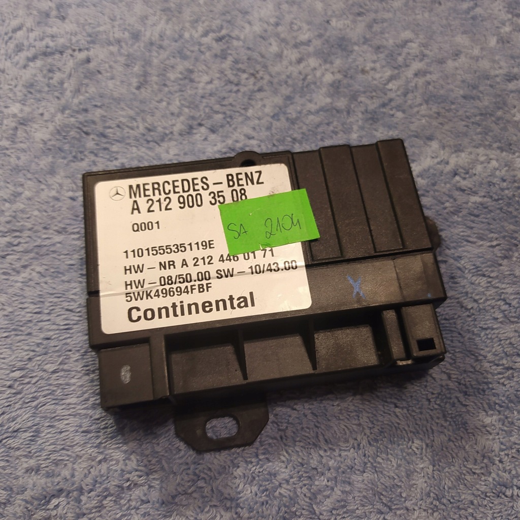 фото №1, Mercedes w207 x204 модуль насоса топлива a2129003508