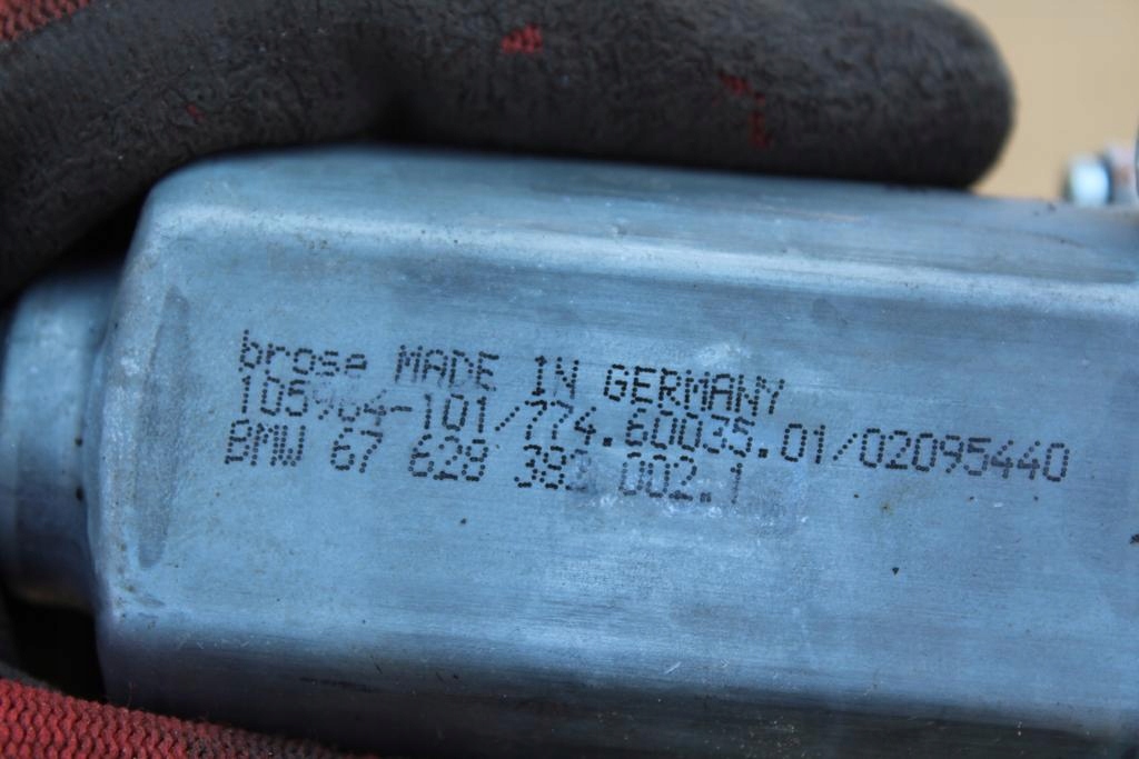 фото №7, Механізм підйомник моторчик скло передній правий bmw 7 e65 lift 5wk1052