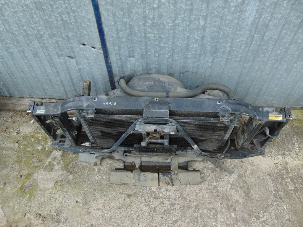 фото №6, Комплект радиатор вентилятор chevrolet tahoe ii 1999- 5.3 v8 pas усилитель