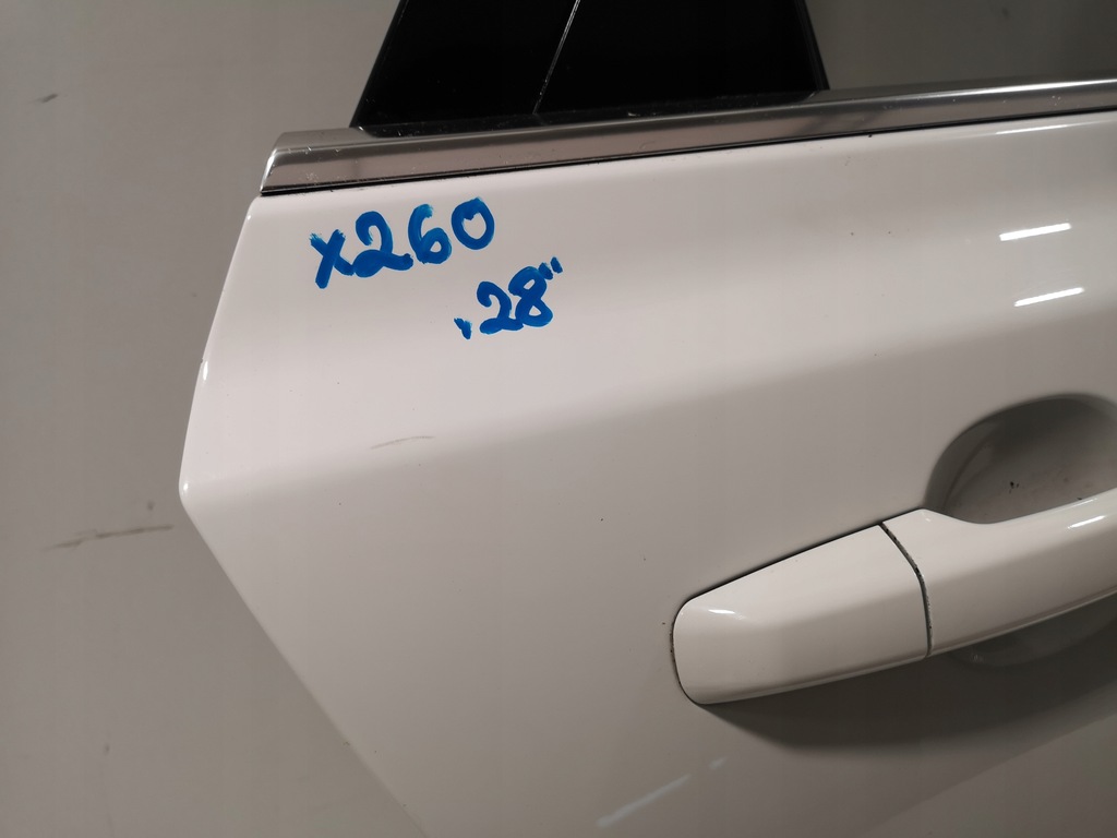 фото №8, Двері правий задня jaguar xf ii x260 білий