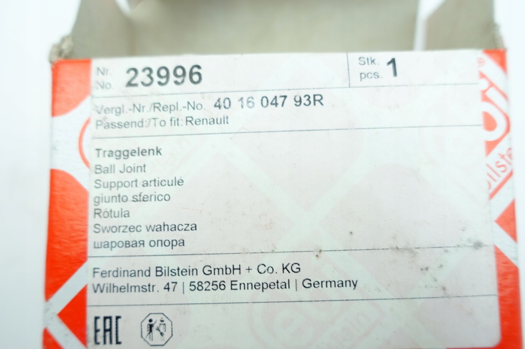 Febi bilstein 23996 шрус  крепление  / направляющая 23996 fe23996 с Разборки