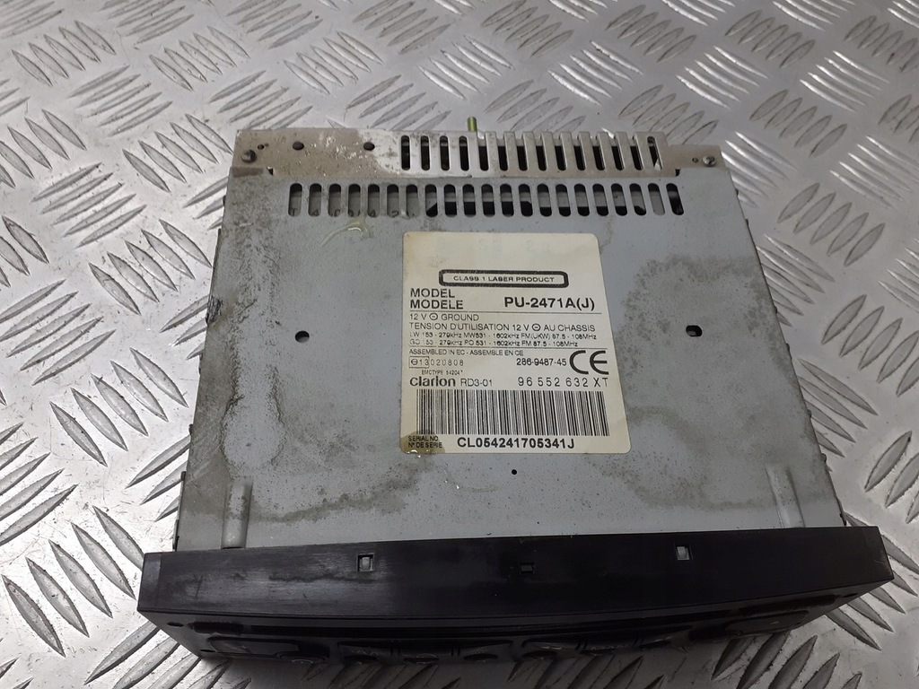 фото №3, Радио заводской citroen c3 1.4