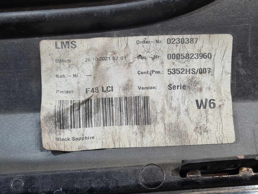 Бампер передні  bmw x1 f48 21r рестайлінг  lci 7954209 Зі Шроту