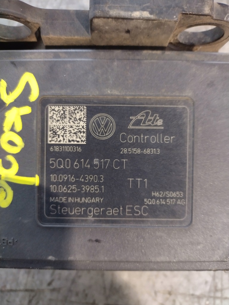 фото №6, Насос abs 5q0614517ct skoda superb iii