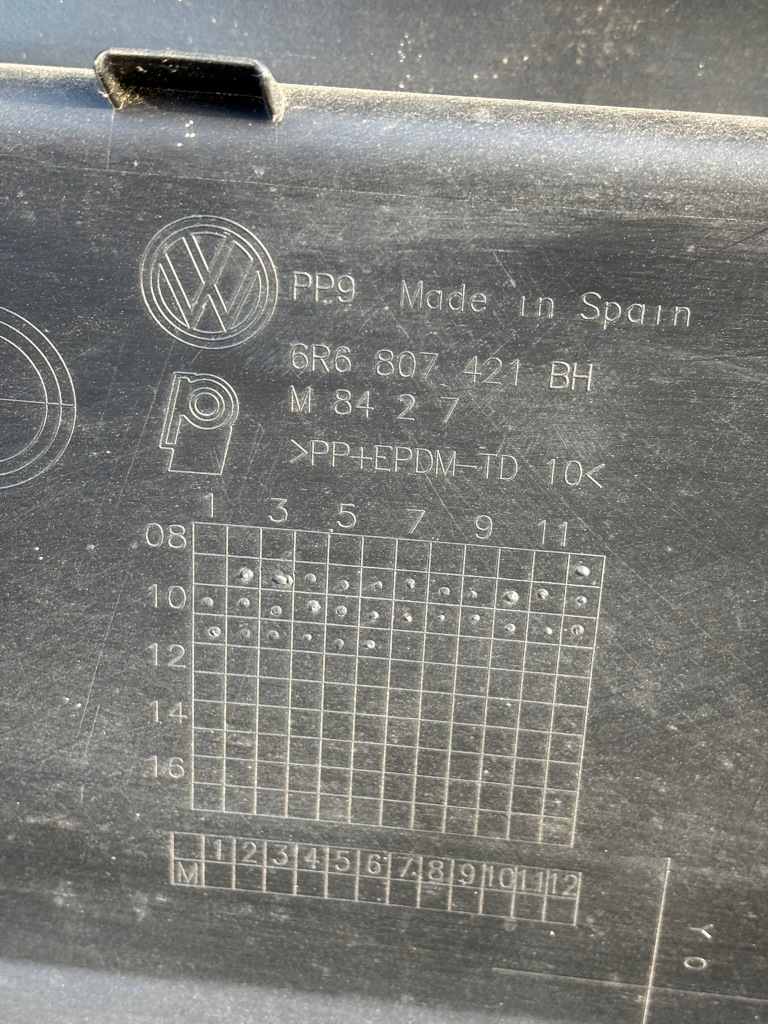 фото №14, Бампер задня задній 6r6807421bh vw polo v 5 6r